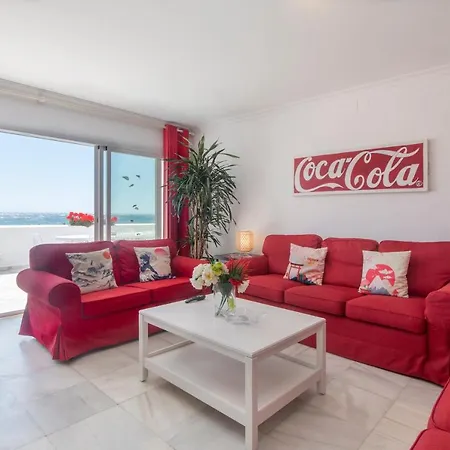 Superb Large Apartment On The Beach Marbella Exterior photo